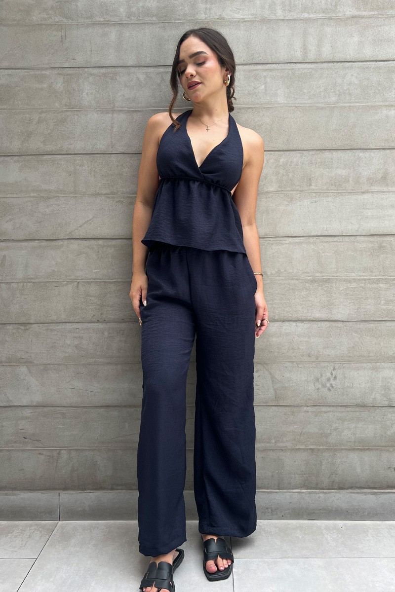 PANTALON SILVANA AZUL MARINO