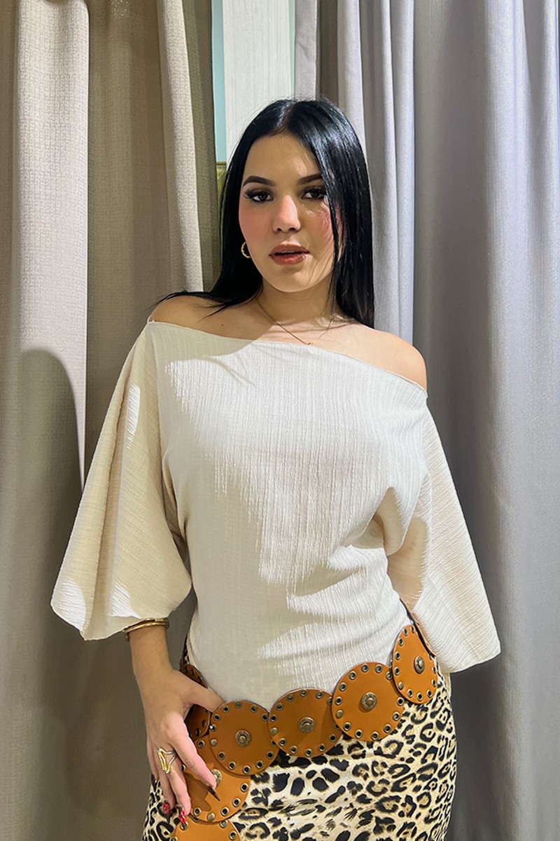 BLUSA EMILIA CRUDO